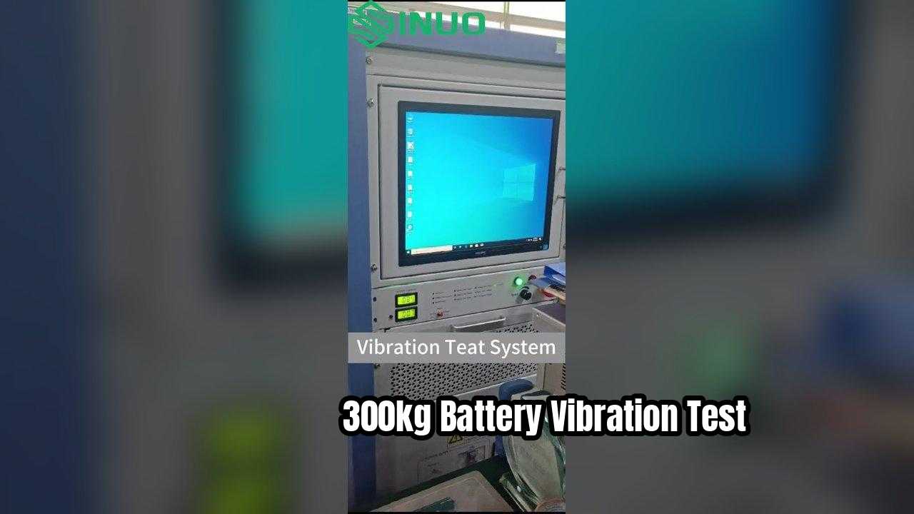 IEC 62660 Vibration Test Machine – 300kg Sine Force Battery Vibration Tester | 2–2500Hz