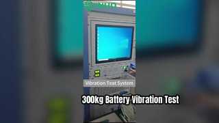 Machine d'essai de vibrations CEI 62660 – Testeur de vibrations de batterie à force sinusoïdale 300 kg | 2 à 2 500 Hz