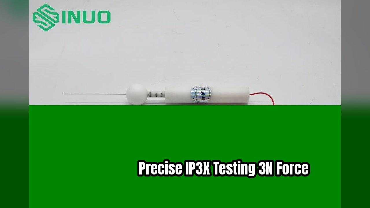 Why Labs Choose SN220-4T Force Test Probe D For IP4X Safety Inspection？