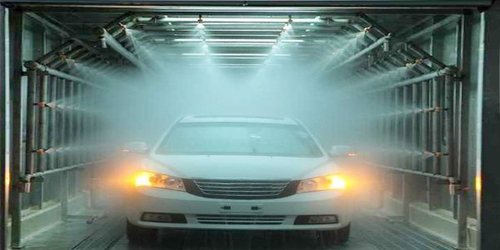 Dernières nouvelles de l'entreprise Système de Van Transport Vehicle Rain Test de passager
