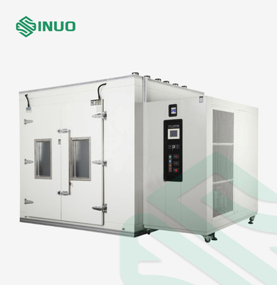 Bon prix Promenade de Constant Temperature Humidity dans la chambre 13m3 d'essai concernant l'environnement moins que 75dB en ligne