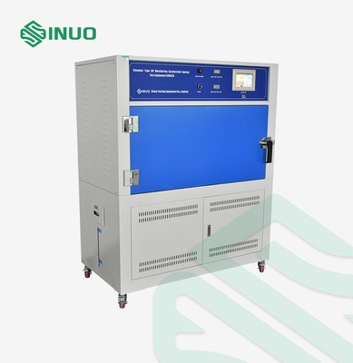 ISO 11507 Chambre d'essai de vieillissement par les UV de type chambre à intempéries accélérées