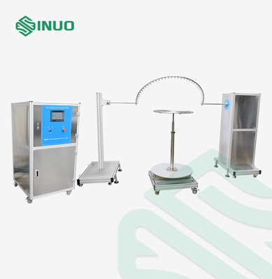 IPX3 IPX4 Épreuve par pulvérisation d'eau Tubes oscillantes