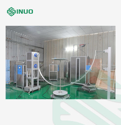 Bon prix Appareil d'essai étanche IPX3 IPX4 automatisé avec un trou d'aiguille de Φ0,4 mm et un débit d'eau de 0,07 L/min pour la conformité IEC 60529. en ligne