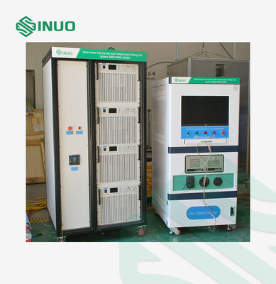 Équipement d'essai des connecteurs de véhicules électriques pour l'essai 6500A de la norme IEC 62196 pour l'augmentation de température et le courant à courte durée