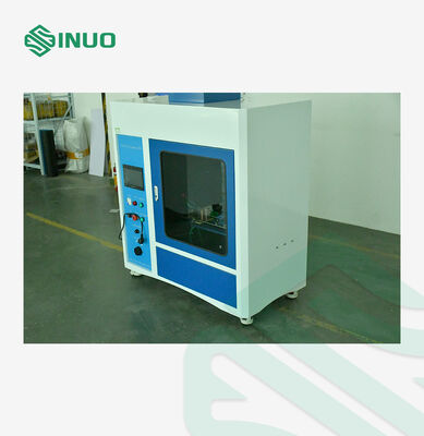 Testeur de fil incandescent avec contrôle PLC et écran tactile 7 pouces pour équipement de test d'inflammabilité avec plage de 500°C–960°C Conforme aux normes IEC 60695 et UL746A